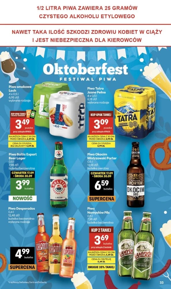 Gazetka Delikatesy Centrum, strona 33 z 40
