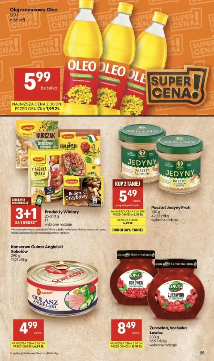 Gazetka Delikatesy Centrum, strona 25 z 40