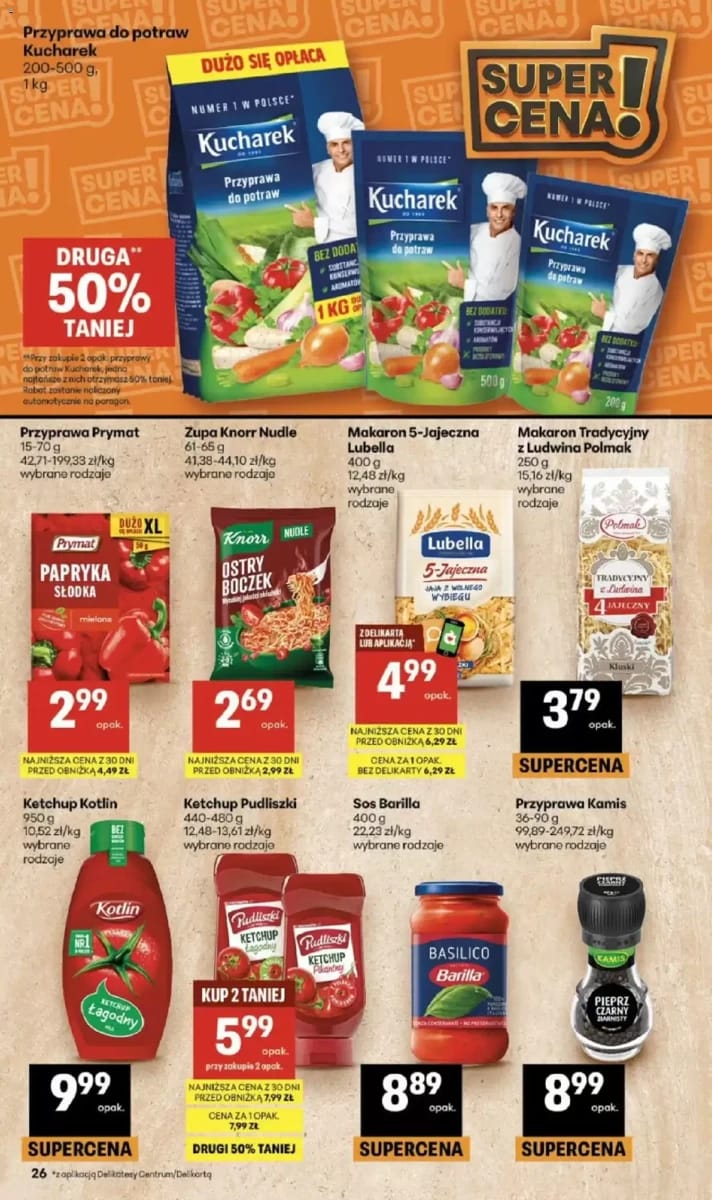Gazetka Delikatesy Centrum, strona 26 z 40
