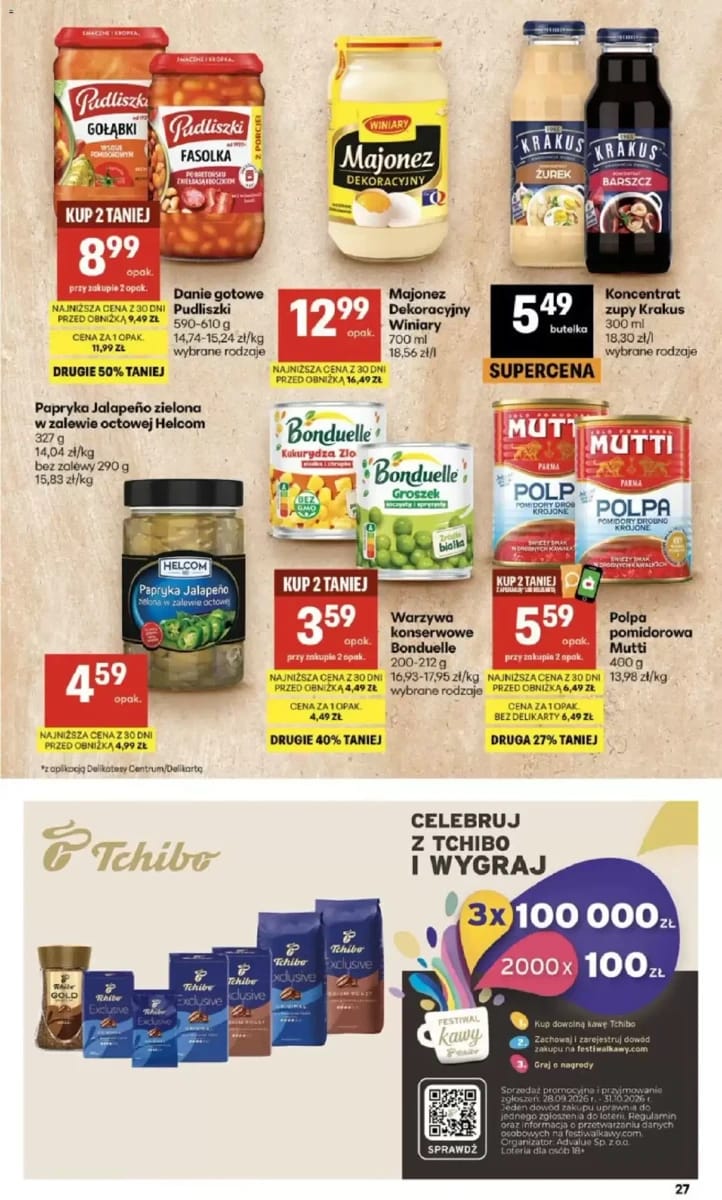 Gazetka Delikatesy Centrum, strona 27 z 40