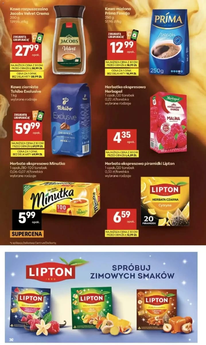 Gazetka Delikatesy Centrum, strona 32 z 40