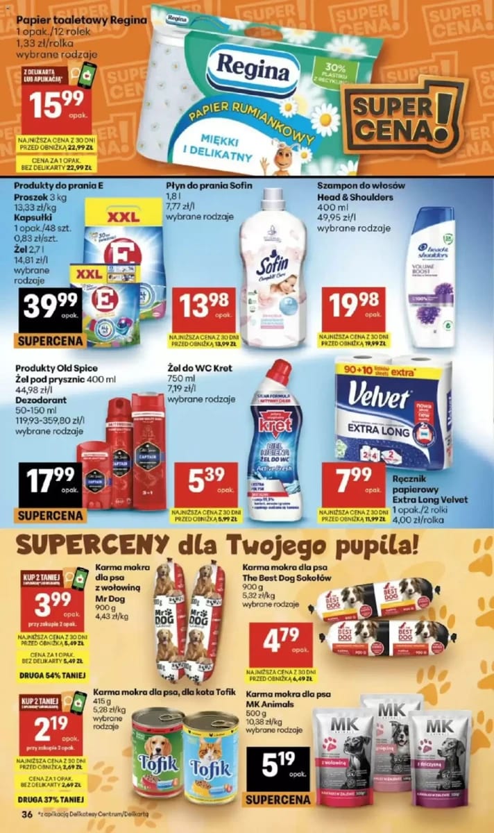 Gazetka Delikatesy Centrum, strona 36 z 40