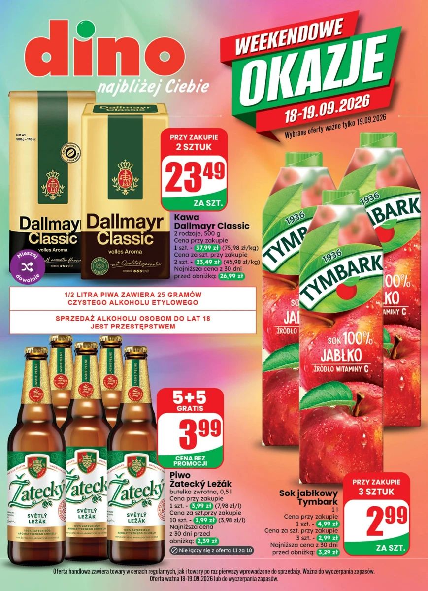 Gazetka Dino, strona 1 z 8