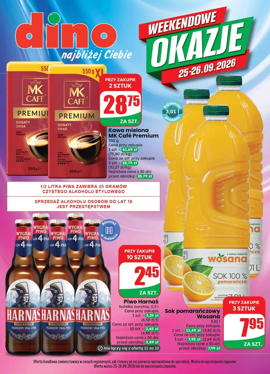Gazetka Dino, strona 1 z 8