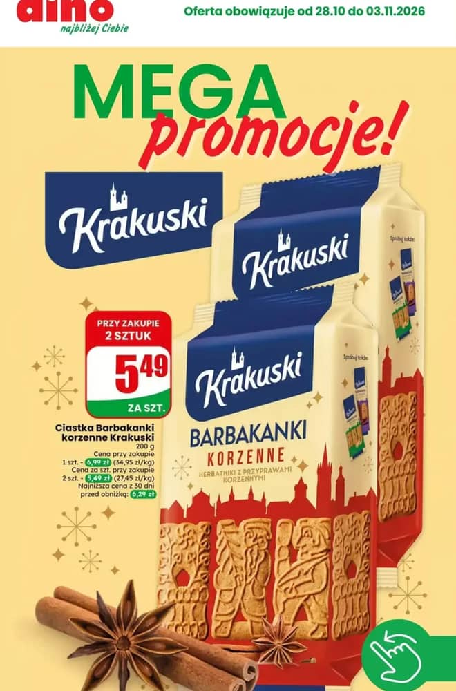 Okładka gazetki Dino, ważna 28 października 2026 – 3 listopada 2026