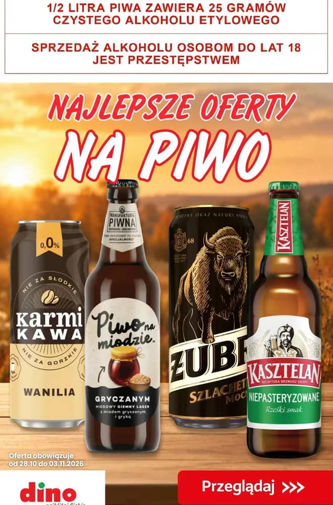 Okładka gazetki Dino, ważna 30 października 2026 – 3 listopada 2026