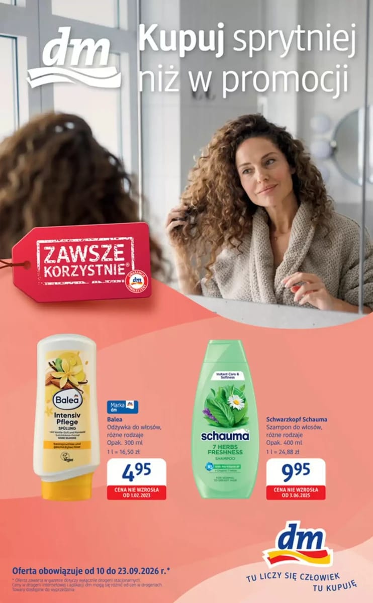 Gazetka dm drogerie markt, strona 1 z 4