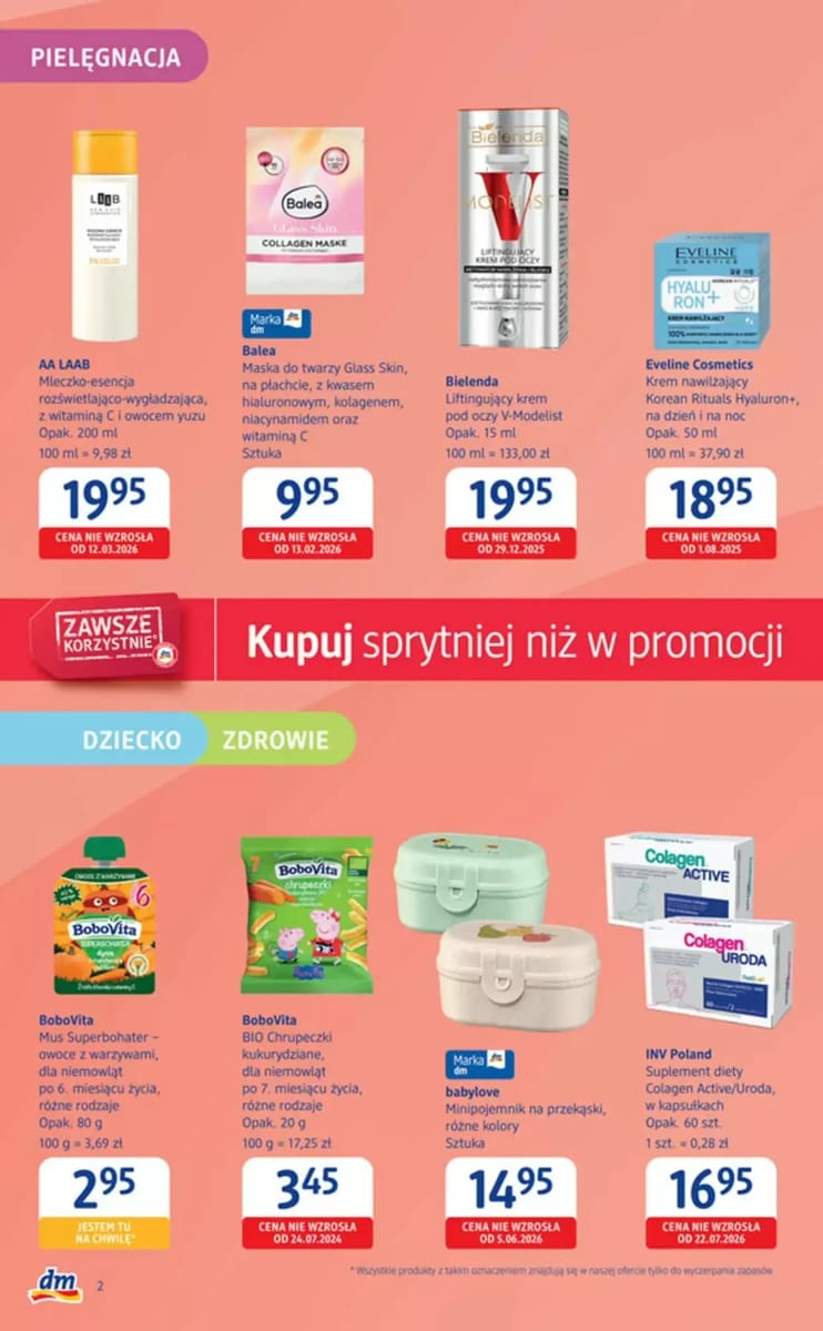 Gazetka dm drogerie markt, strona 2 z 4
