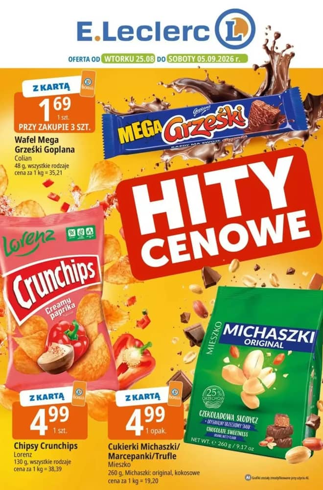 Okładka gazetki E.Leclerc, ważna 7 września 2026 – 5 października 2026