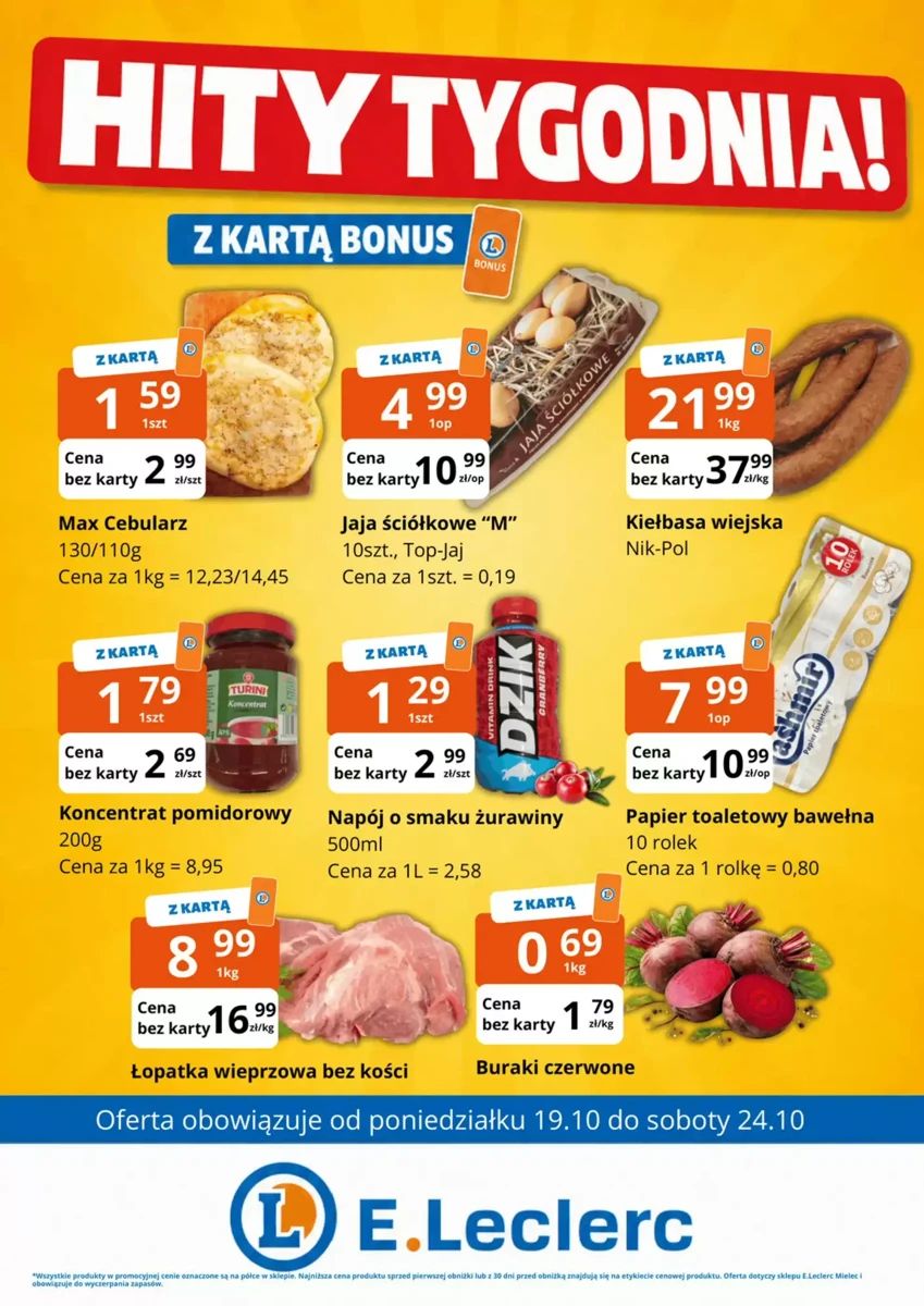 Gazetka E.Leclerc, strona 1 z 1