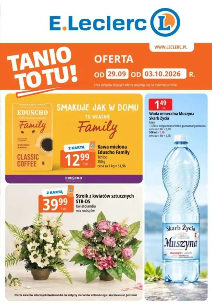 Gazetka E.Leclerc, strona 1 z 8