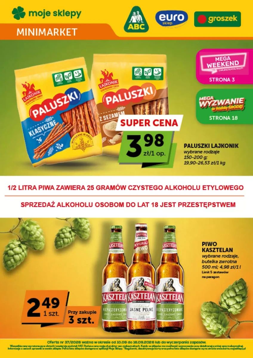 Gazetka Groszek, strona 1 z 16