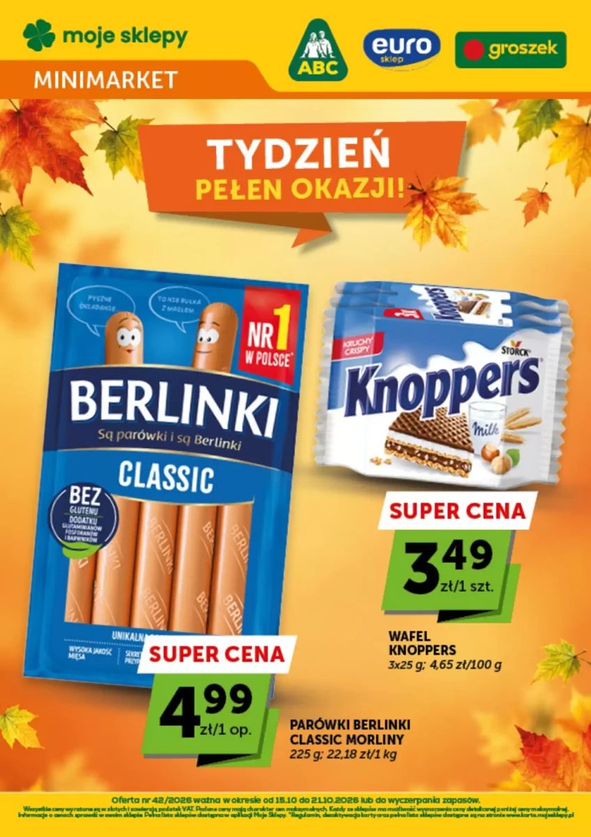 Gazetka Groszek, strona 1 z 20