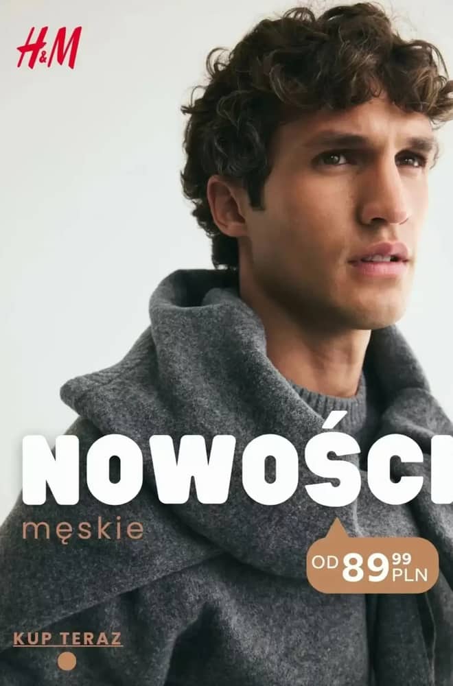 Okładka gazetki H&M, ważna 5–12 październik 2026