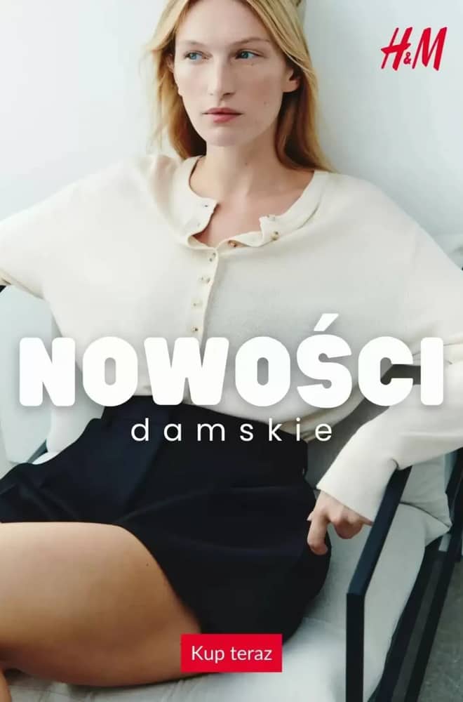 Okładka gazetki H&M, ważna 6–13 wrzesień 2026