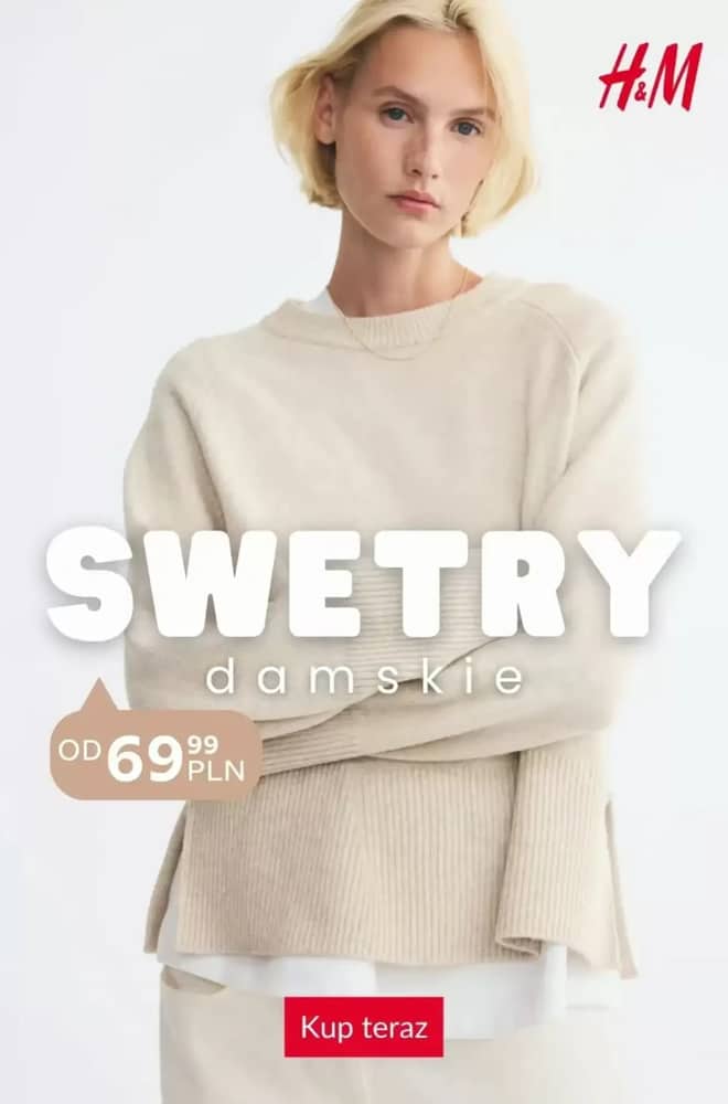Okładka gazetki H&M, ważna 7–14 październik 2026