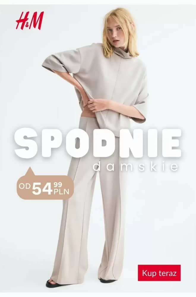 Okładka gazetki H&M, ważna 8–15 październik 2026