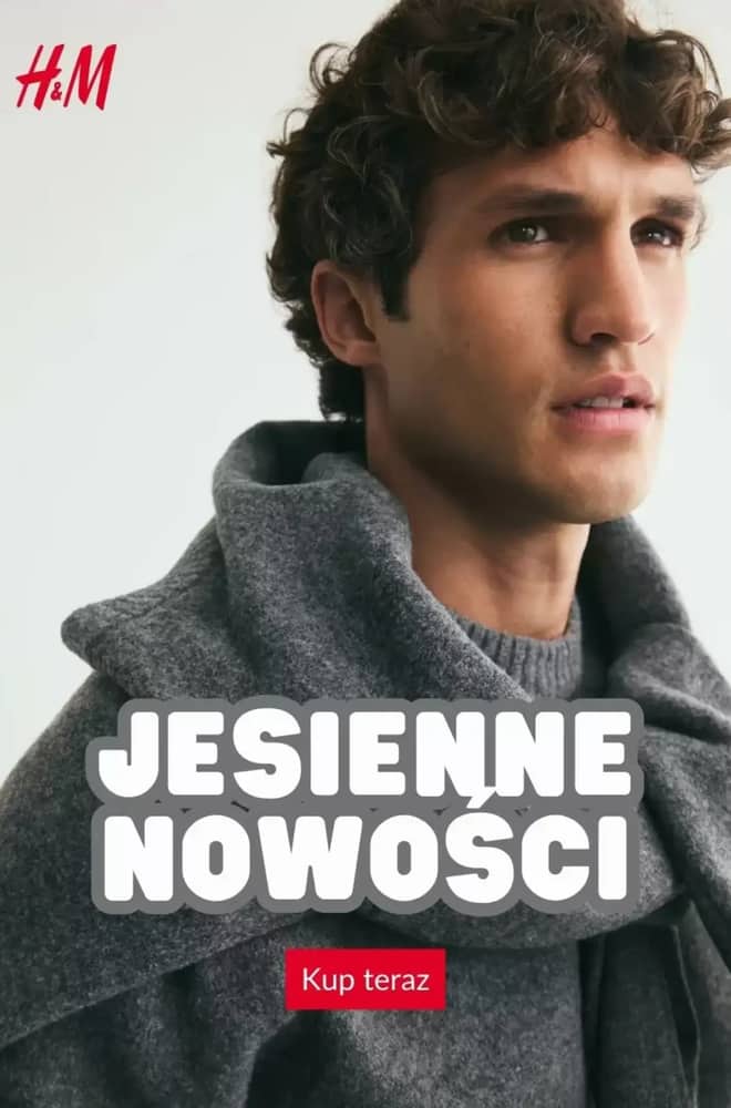 Okładka gazetki H&M, ważna 13–20 październik 2026