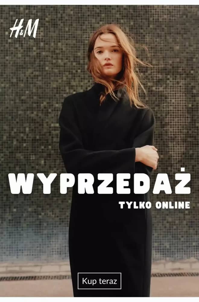 Okładka gazetki H&M, ważna 16–23 październik 2026