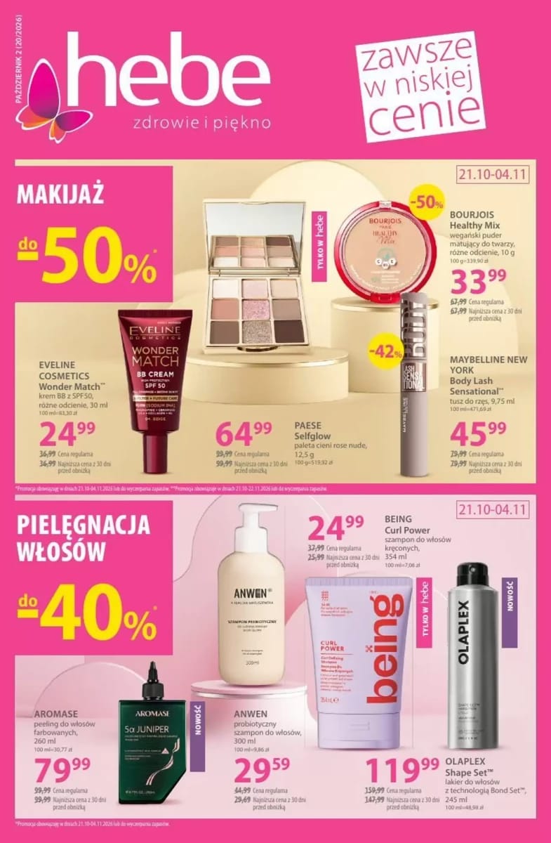 Gazetka Hebe, strona 1 z 22