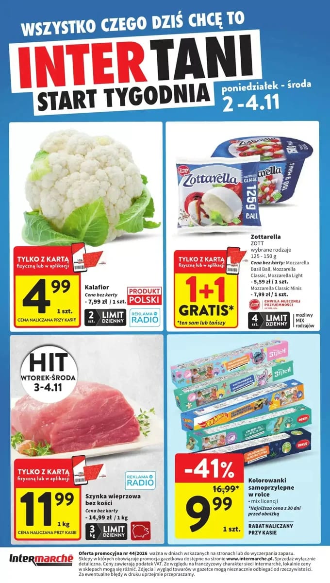 Gazetka Intermarché, strona 1 z 3