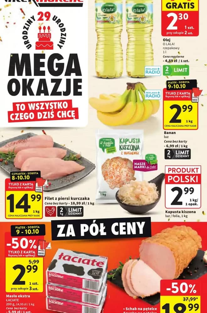Okładka gazetki Intermarché, ważna 8–14 październik 2026