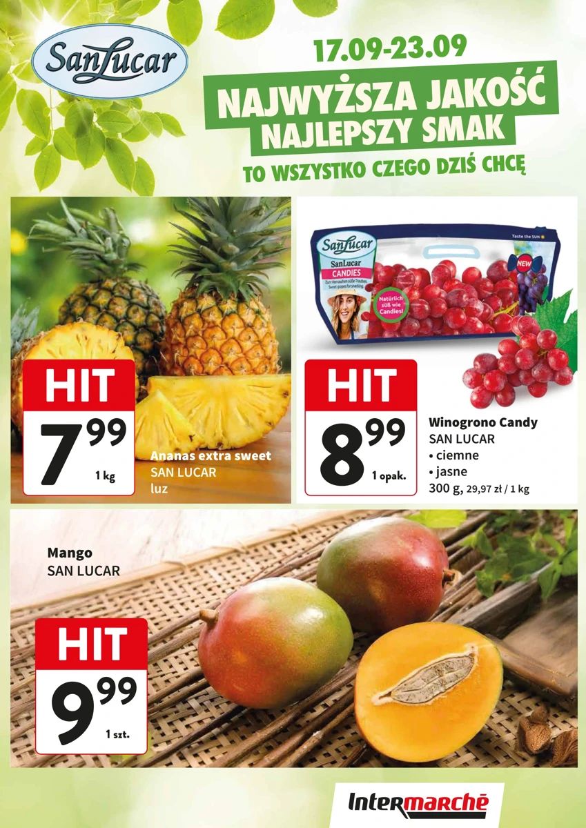 Gazetka Intermarché, strona 1 z 1