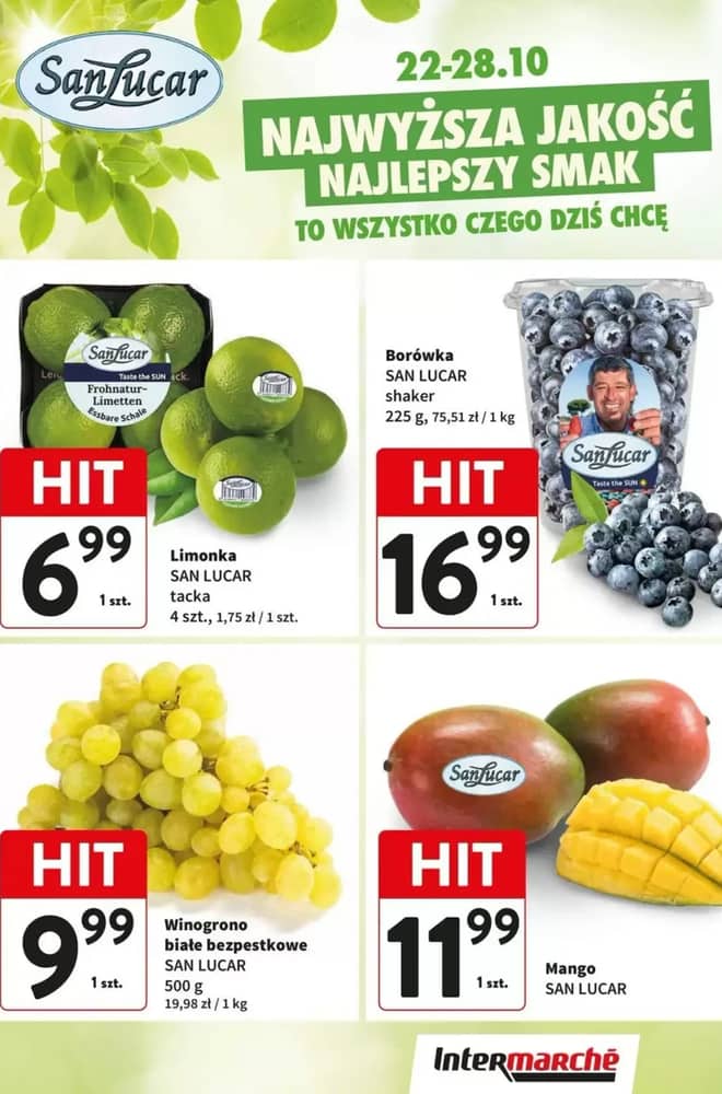 Okładka gazetki Intermarché, ważna 24–28 październik 2026