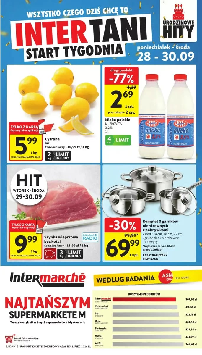 Gazetka Intermarché, strona 1 z 3