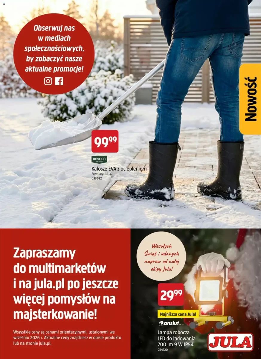 Gazetka Jula, strona 60 z 60