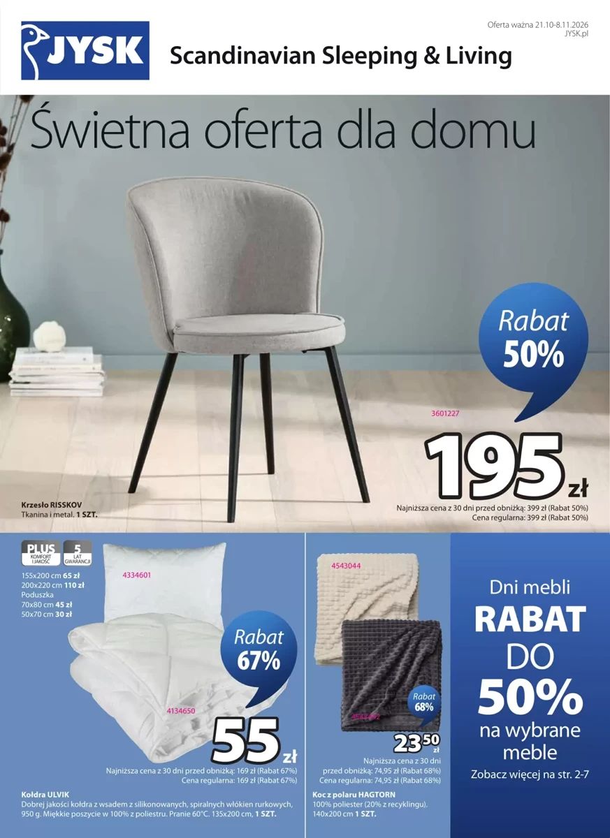 Gazetka JYSK, strona 1 z 24
