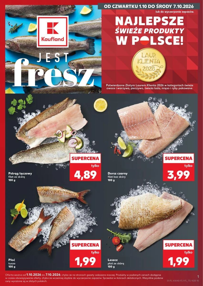 Gazetka Kaufland, strona 1 z 2