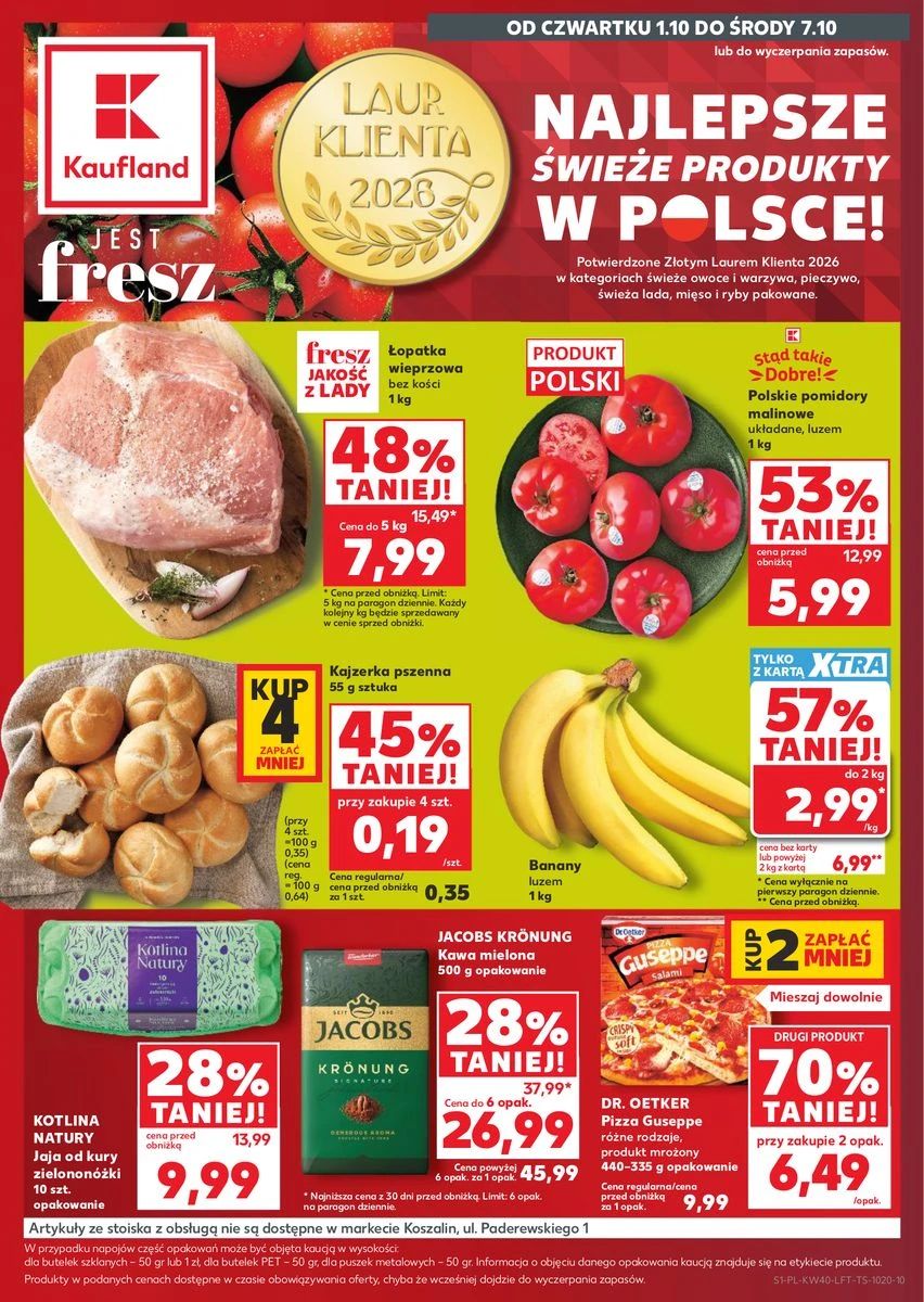 Gazetka Kaufland, strona 1 z 69