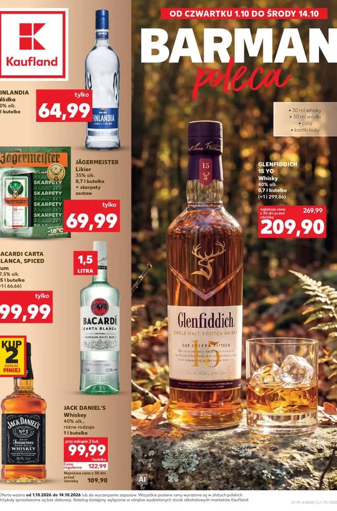 Okładka gazetki Kaufland, ważna 1–14 październik 2026