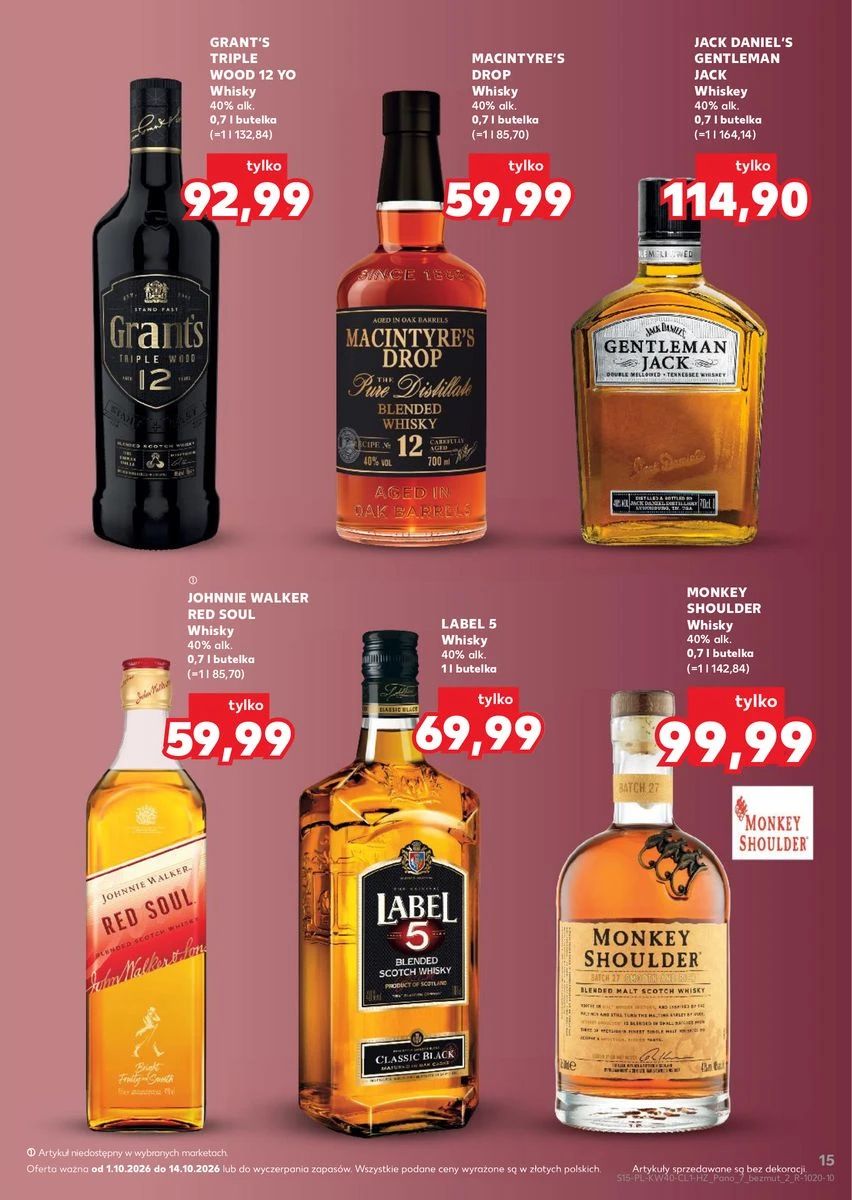 Gazetka Kaufland, strona 15 z 36