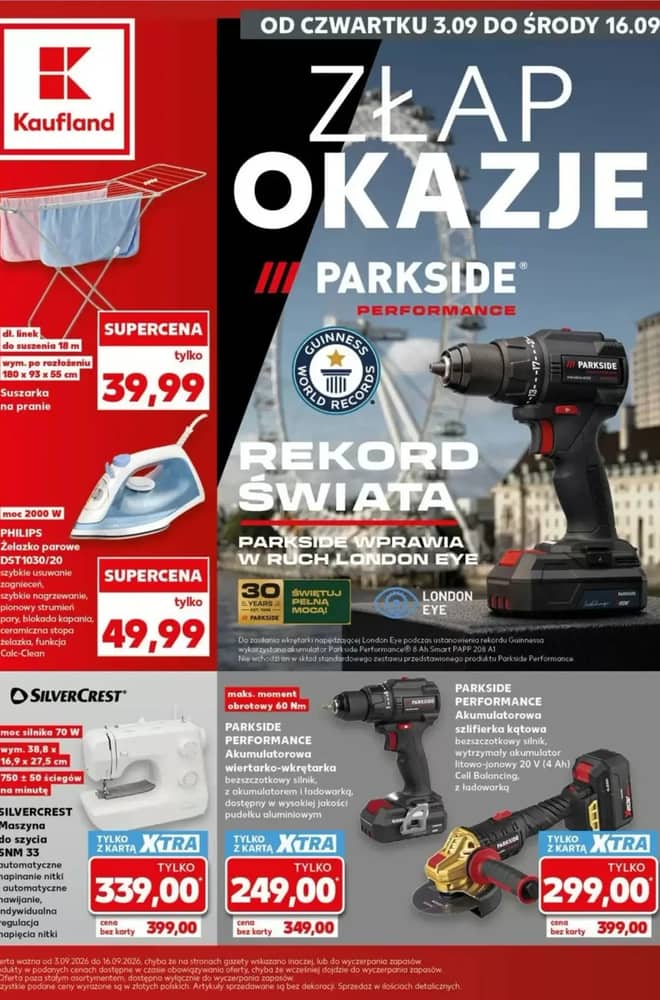 Okładka gazetki Kaufland, ważna 3–16 wrzesień 2026