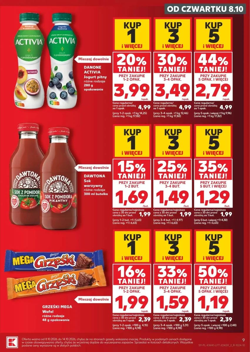 Gazetka Kaufland, strona 9 z 70