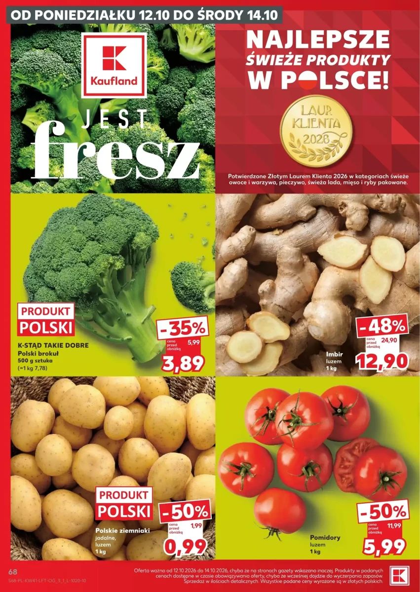 Gazetka Kaufland, strona 68 z 70