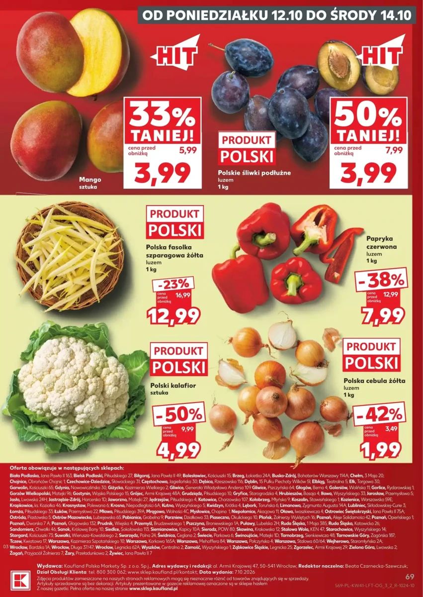 Gazetka Kaufland, strona 69 z 70