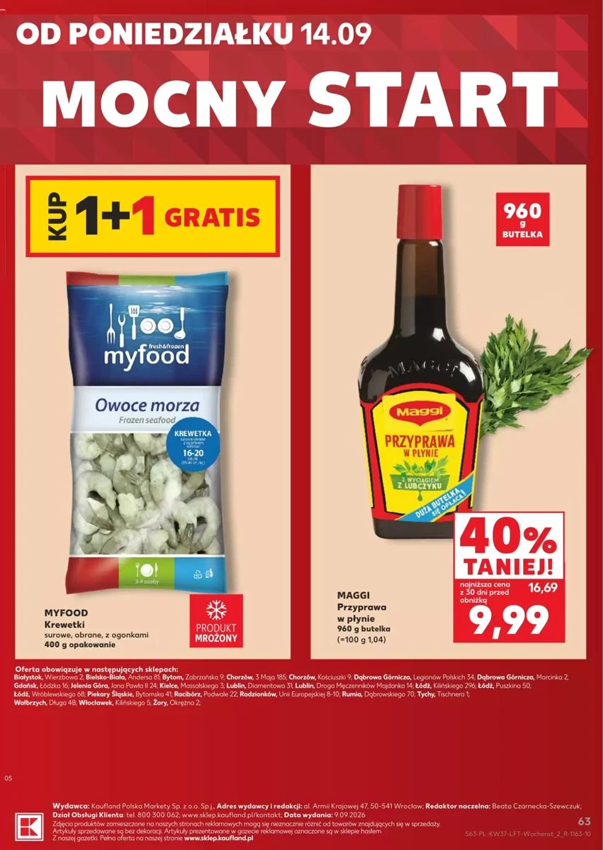 Gazetka Kaufland, strona 63 z 64