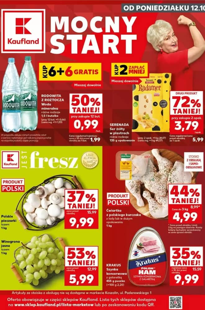 Okładka gazetki Kaufland, ważna 12–14 październik 2026