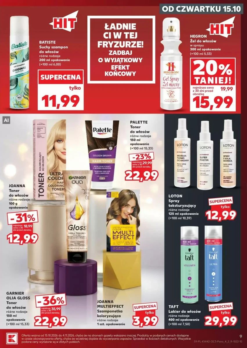 Gazetka Kaufland, strona 9 z 24