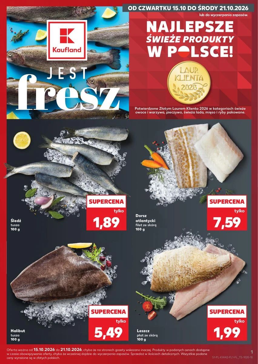 Gazetka Kaufland, strona 1 z 2