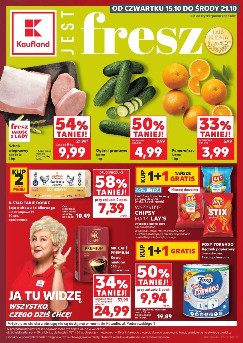 Gazetka Kaufland, strona 1 z 62