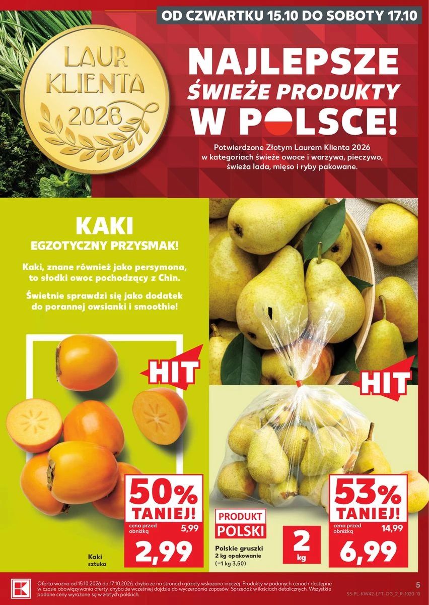Gazetka Kaufland, strona 5 z 62