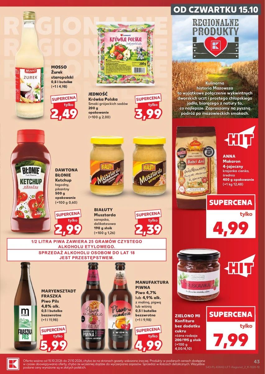 Gazetka Kaufland, strona 43 z 62