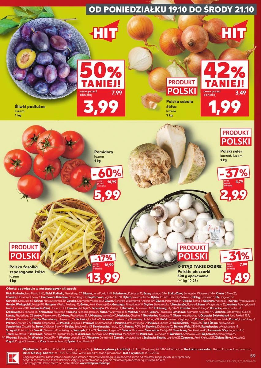 Gazetka Kaufland, strona 59 z 62