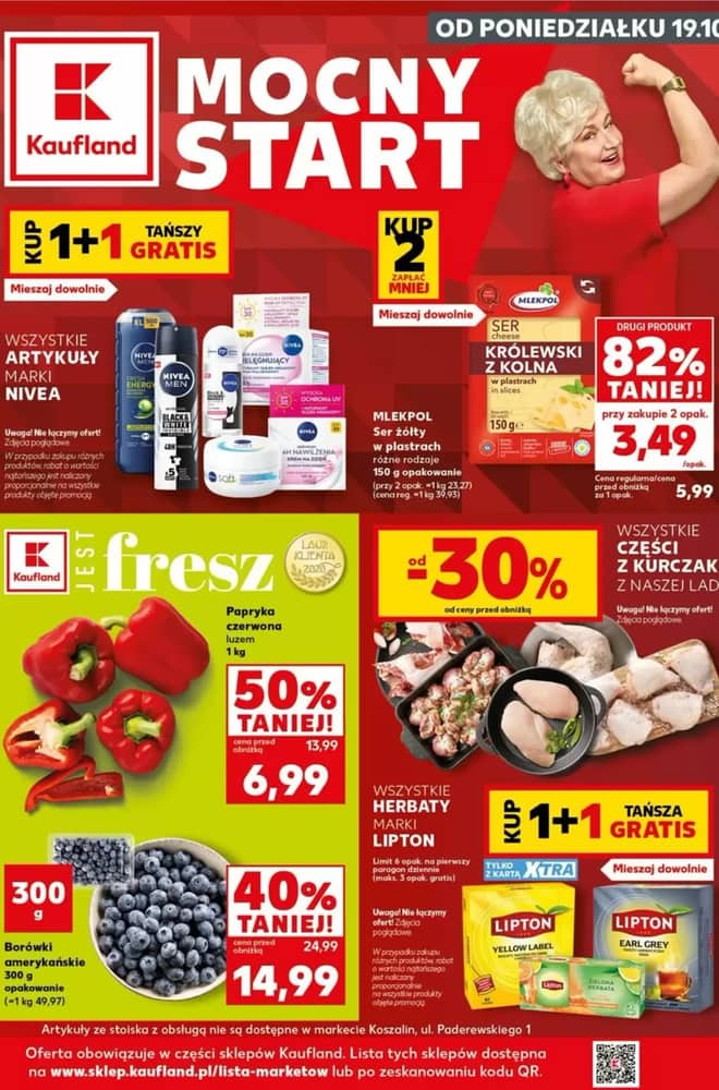 Okładka gazetki Kaufland, ważna 15–28 październik 2026