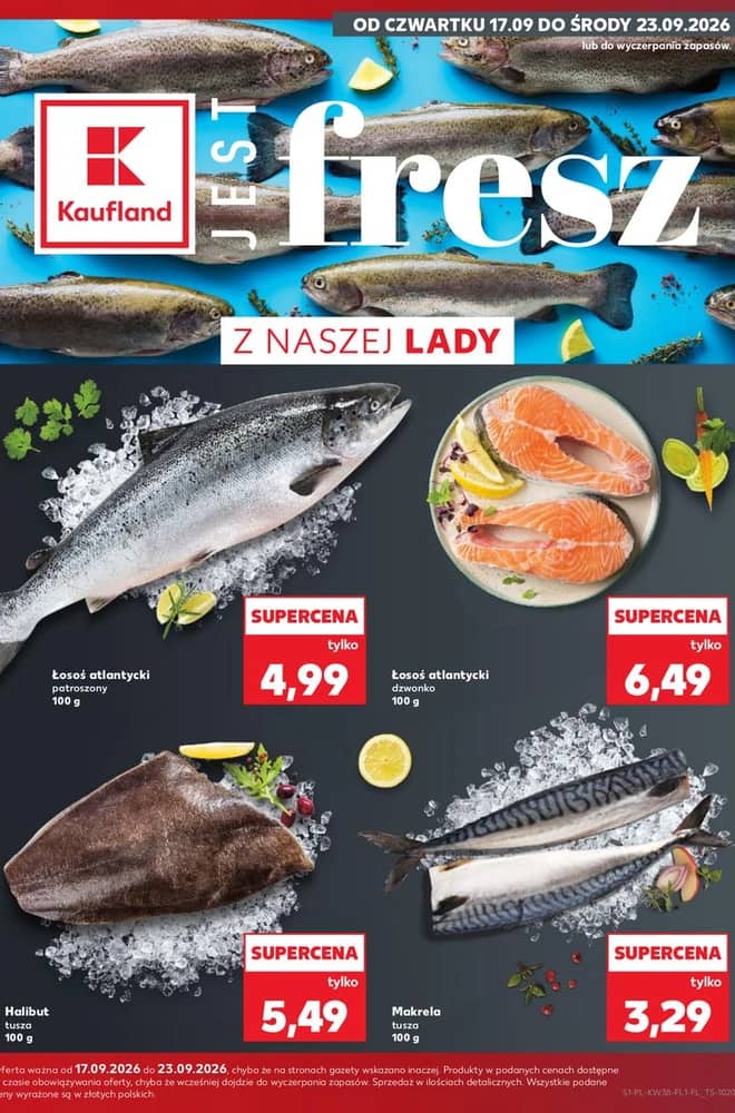 Okładka gazetki Kaufland, ważna 17–23 wrzesień 2026