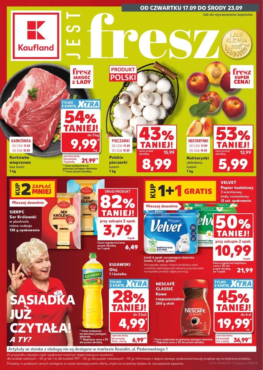 Gazetka Kaufland, strona 1 z 57